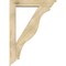 Ekena Millwork Funston Traditional Rough Sawn Bracket w/ Offset Brace, Douglas Fir, 6"W x 30"D x 42"H BKT0604X30X42FST01RDF - alternate 2